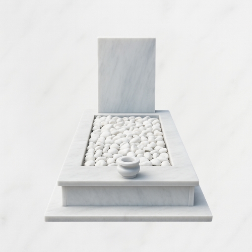 Pure Peace – White Marble