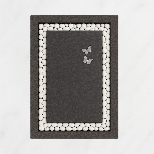 Butterfly Harmony – Dark Brown Granite