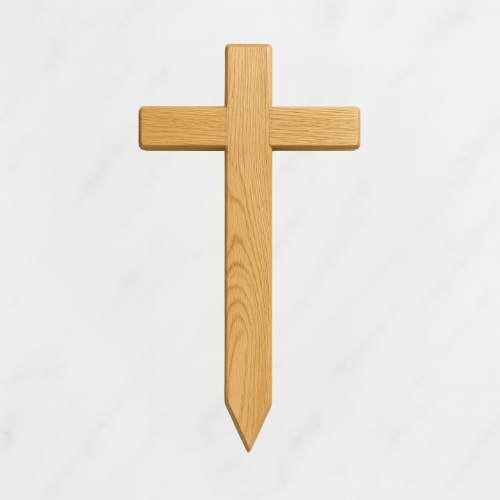 Wooden Cross Marker